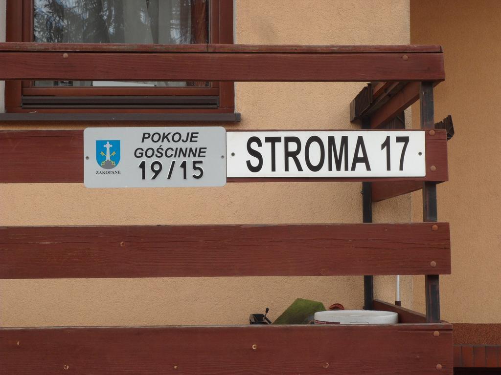 Pokoje Goscinne Na Stromej Zakopane Exteriér fotografie